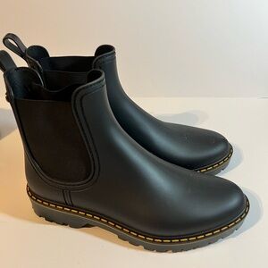 Igor Black Chelsea Rain Boots (39)